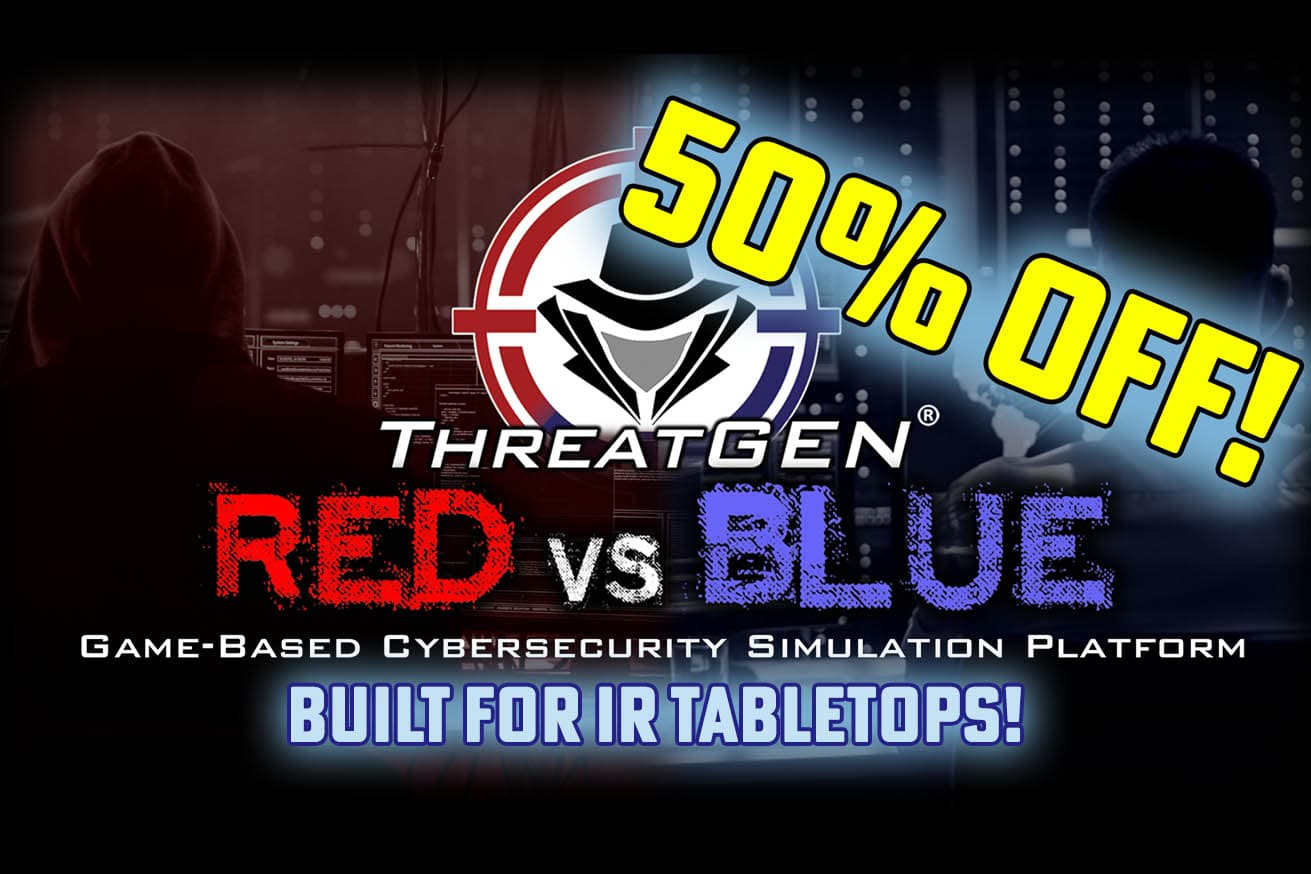 ThreatGEN® Red vs. Blue Fall Kickoff: New Features, New Maps, and a 50% Off Sale!