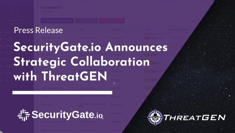 SecurityGate.io Announces Strategic Collaboration with ThreatGEN