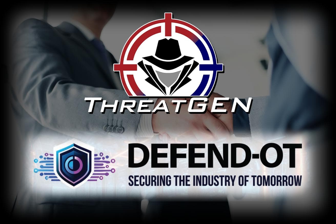 ThreatGEN® Welcomes Defend-OT as Gold Partner